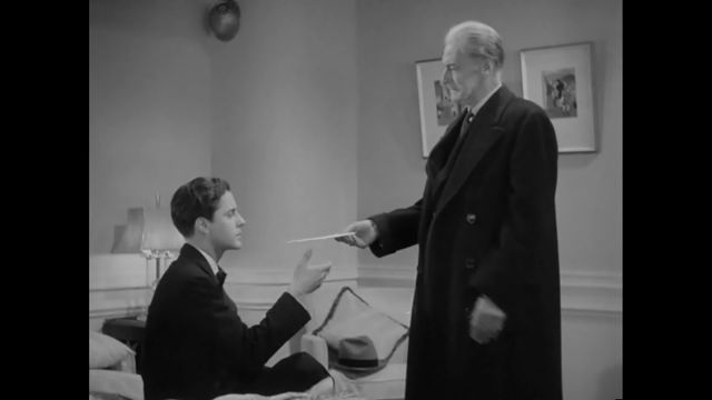 Think Fast, Mr. Moto - Bob receives the letter